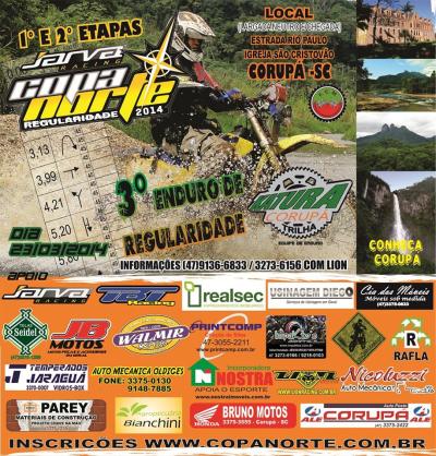 Copa Norte Jarva Racing 2014 de Regularidade - Corup�