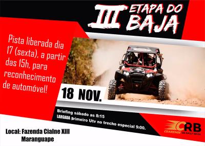 3 Etapa Cearense de Rally Baja