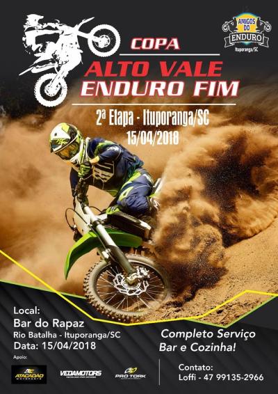 2 Etapa Copa Alto Vale de Enduro FIM - Ituporanga