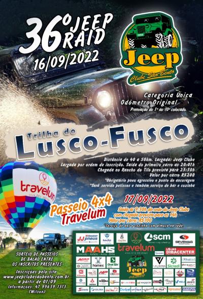 36 Jeep Raid do Jeep Clube So Bento